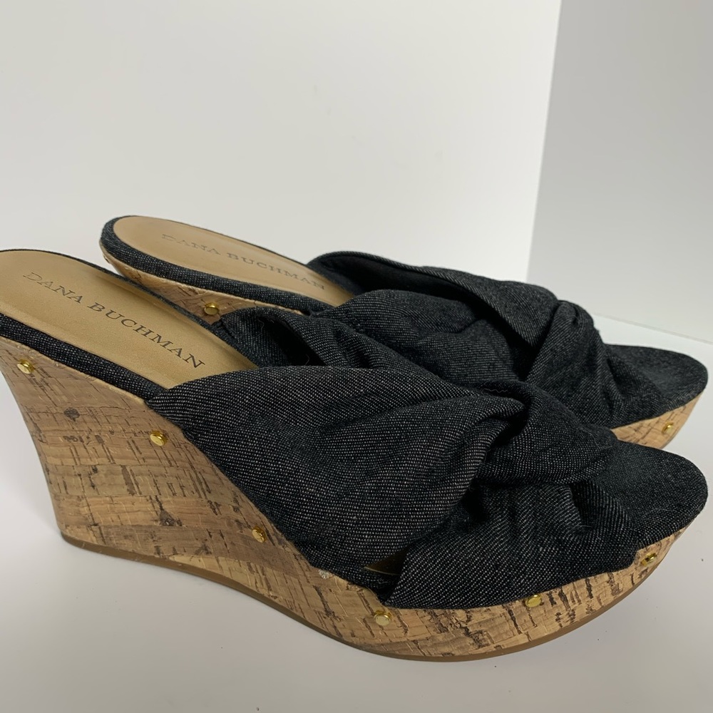 DANA BUCHMAN Wedge Sandals Size 7 - Picture 7 of 8